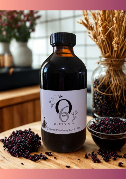 Organic Elderberry Syrup